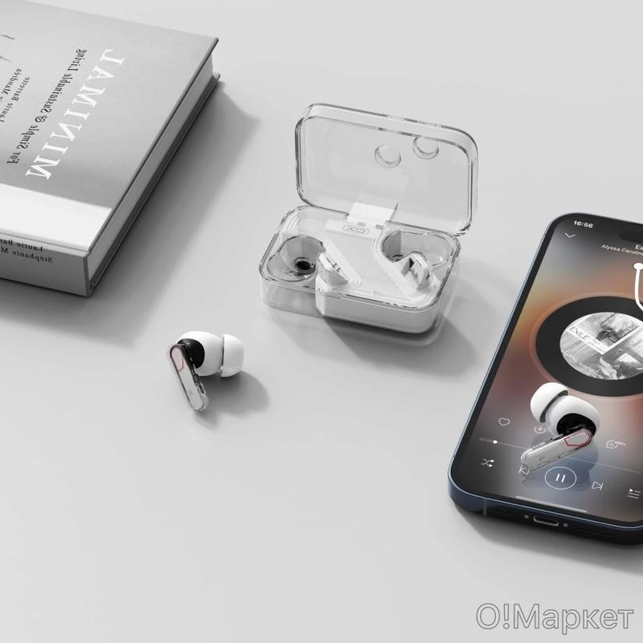 ایرفون بی سیم XO مدل XO-G21 ANC+ENC - سفید